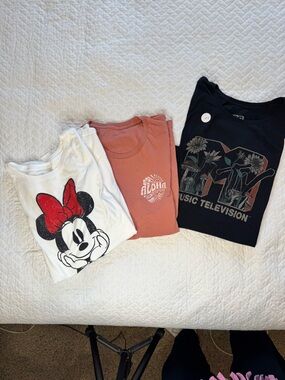 Bundle of 3 24”PTP Graphic Tees